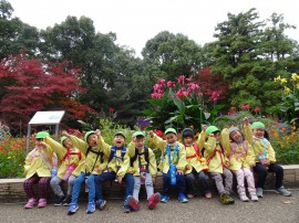 植物園に行ってきました(4歳児)
