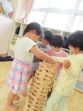 カプラであそんだよ(3歳児)