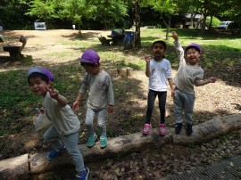 双ヶ丘までお散歩に行ってきたよ!!(4歳児)