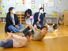 おうちのひととあそんだよ(2歳児)