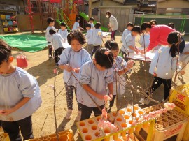 もち花づくり　その1