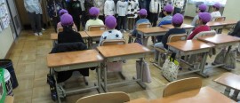 小学校探検に行ってきましたよ！（5歳児）